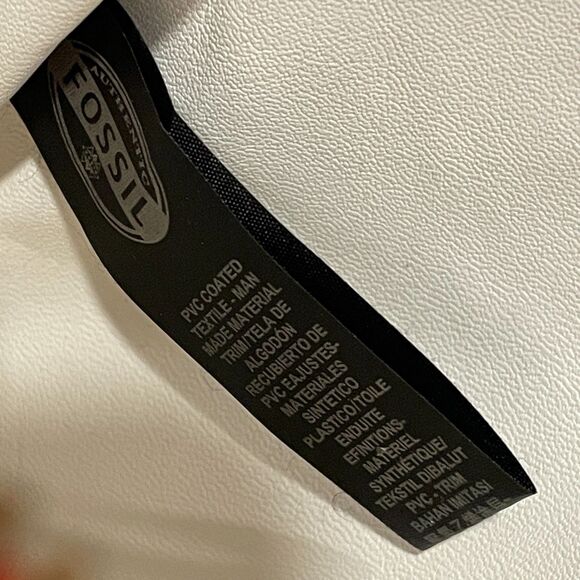 ~ Rare FOSSIL Bag Zip Clutch Daisy Floral Makeup Cosmetics Mod Pattern Pouch - Picture 10 of 11